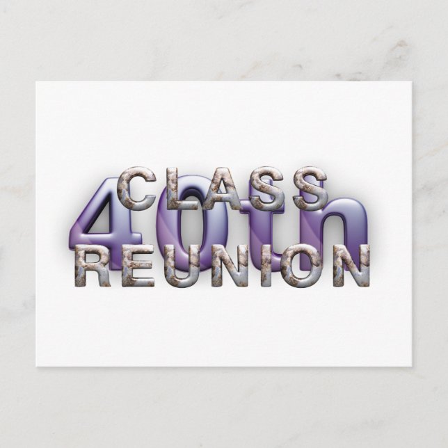 TEE 40th Class Reunion Postcard (Front)