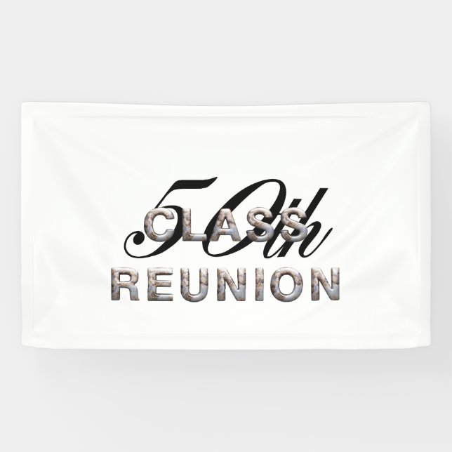 TEE 50th Class Reunion Banner (Horizontal)