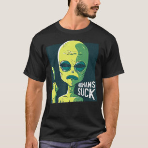 Tee Aliens Don't Believe In You Either Ufo Space H