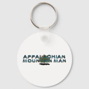 TEE Appalachian Mountain Man Key Ring