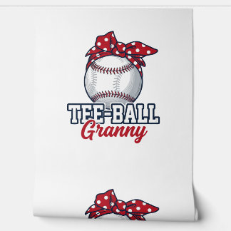 Tee Ball Granny Baseball Bow Vintage Shirt_1 Wallpaper