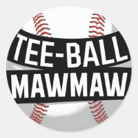Tee-Ball Mamaw Funny Teeball Grandma