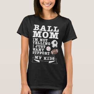 Tee-ball Mum  Cute Play T-Ball Women Gift T-Shirt