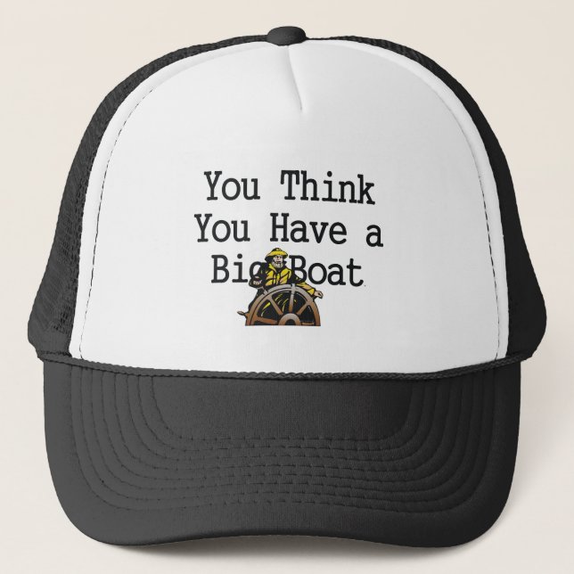 TEE Big Boat Trucker Hat (Front)