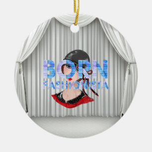 TEE Born Fashionista Ornament
