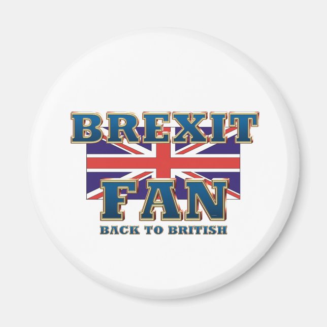 TEE Brexit Fan Magnet (Front)