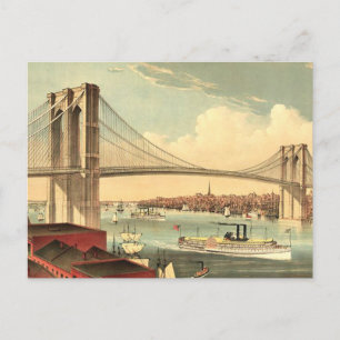TEE Brooklyn Bridge Postcard