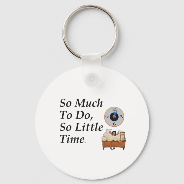 TEE Busy Time Key Ring (Front)