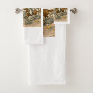 TEE Cattle Drive Bath Towel Set