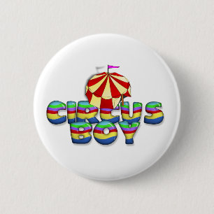TEE Circus Boy 6 Cm Round Badge