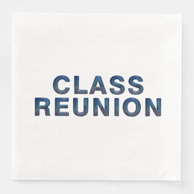 TEE Class Reunion Napkin (Front)