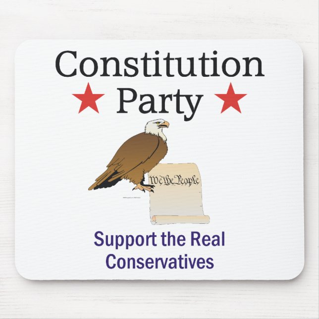 TEE Constitution Party Mouse Pad (Front)