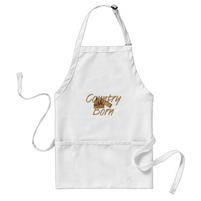 TEE Country Born Standard Apron (Front)