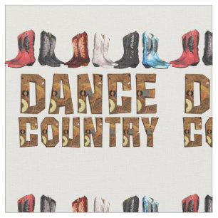 TEE Country Line Dance Fabric