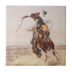 TEE Cowboy Life Ceramic Tile