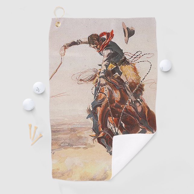 TEE Cowboy Life Golf Towel (InSitu)