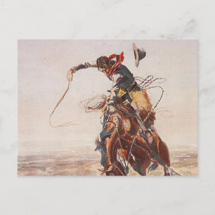 TEE Cowboy Life Postcard