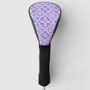 Tee Cozy Faux Crochet Mauve Golf Head Cover