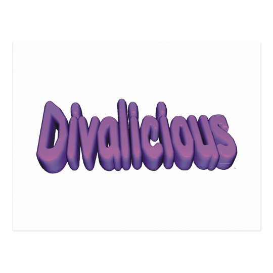 TEE Divalicious Postcard