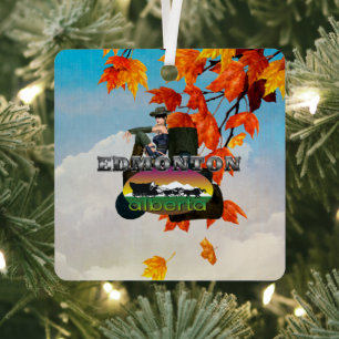 TEE Edmonton Metal Ornament