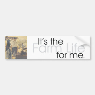TEE Farm Life Bumper Sticker