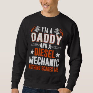 Tee For Men Father's Day Diesel Mechanic Daddy