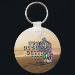 TEE Great Husband Better Life Key Ring<br><div class="desc">Get the slogan that says it all about your marriage.  Great Husband,  Better Life with husband and wife kissing design in color and black/white on keychains,  mugs,  sticker,  and other gifts.  Great for bachelor parties,  bridal showers,  anniversaries,  weddings,  and more.</div>