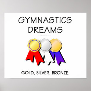 TEE Gymnastics Dreams Poster