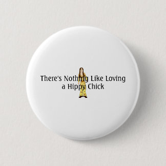 TEE Hippy Chick 6 Cm Round Badge