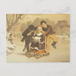 TEE Ice Courtship Postcard