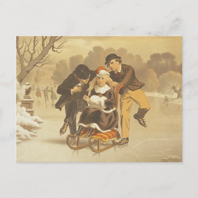 TEE Ice Courtship Postcard (Front)