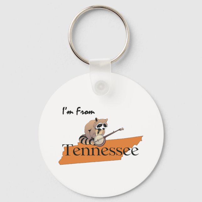 TEE I'm From Tennessee Key Ring (Front)