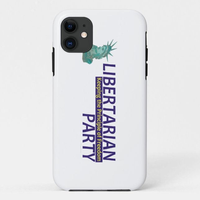 TEE Libertarian Party Case-Mate iPhone Case (Back)