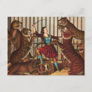 TEE Lion Queen Postcard