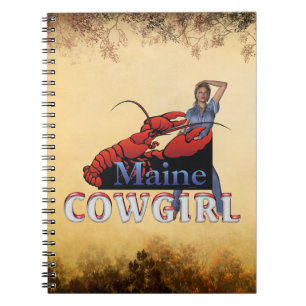 TEE Maine Cowgirl Notebook
