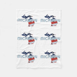 TEE Michigan Fleece Blanket