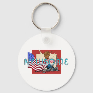 TEE Newsome for President Key Ring