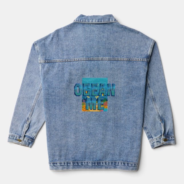 TEE Ocean Me Denim Jacket (Back)