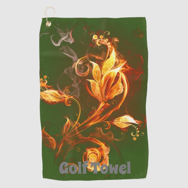 Tee Off in Luxury with Personalised Golf Towels (Front)