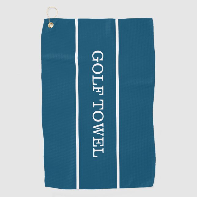 Tee Off with the Best Dad Golf Towel (Front)