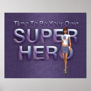 TEE Own Superhero Poster
