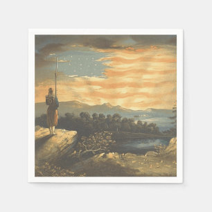 TEE Patriotic Sky Napkin