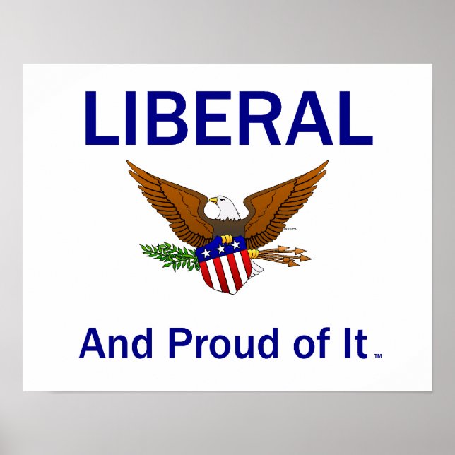 TEE Proud Liberal Poster (Front)