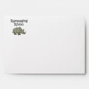 TEE Rampaging Rhino Envelope
