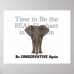 TEE Real Elephant Poster