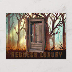 TEE Redneck Luxury Postcard