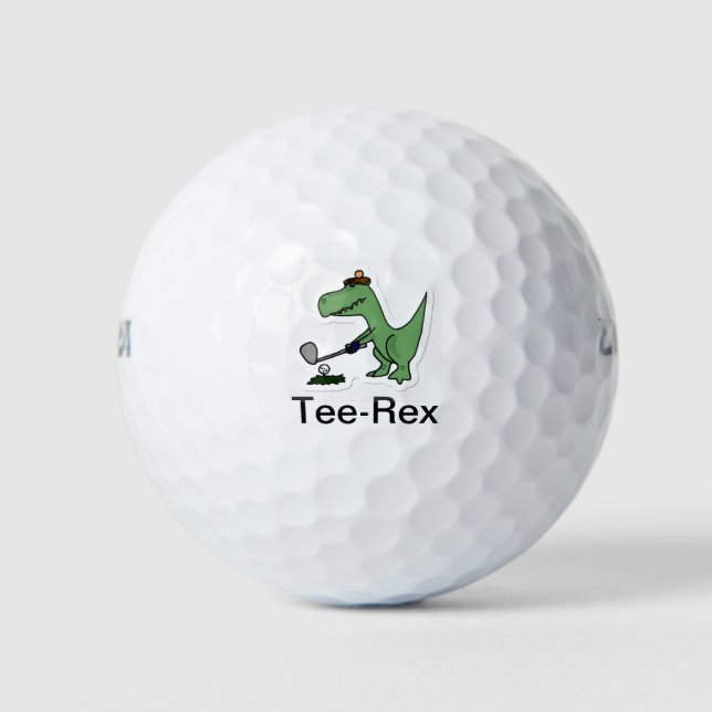 Tee-Rex Golf Ball (Front)