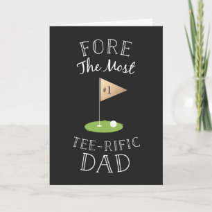 Tee-rific Father's Day Card