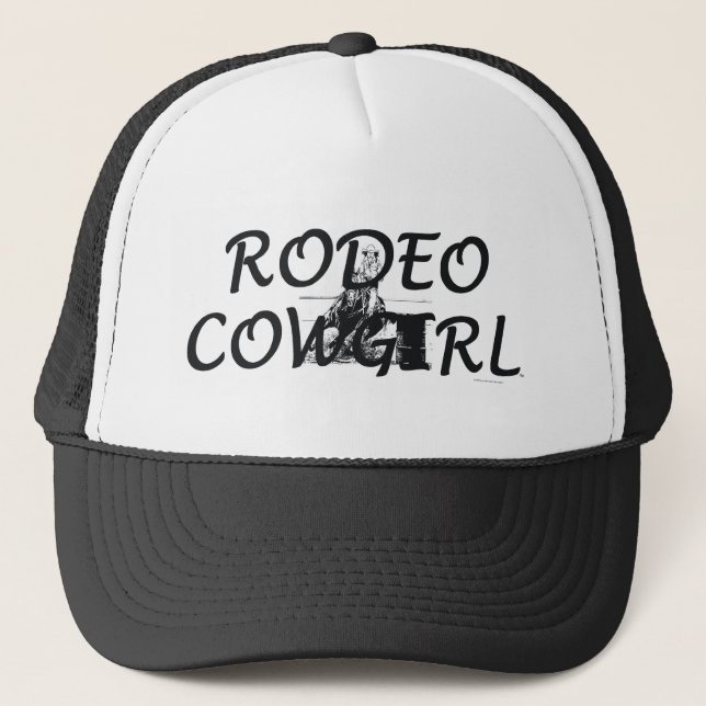 TEE Rodeo Cowgirl Trucker Hat (Front)