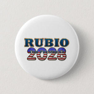 TEE Rubio 2028 6 Cm Round Badge